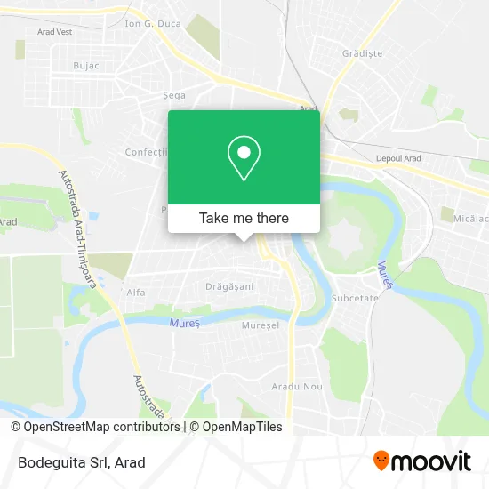 Bodeguita Srl map
