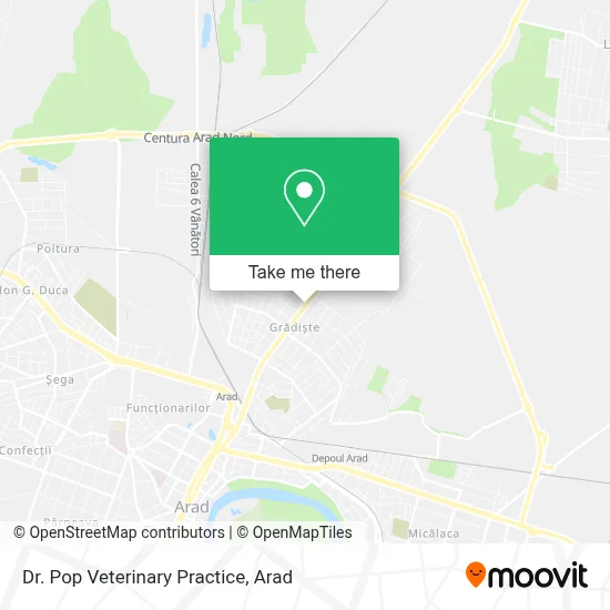 Dr. Pop Veterinary Practice map