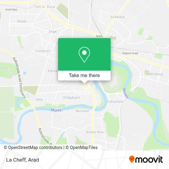 La Cheff map