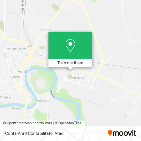 Conta  Arad Contabilitate map