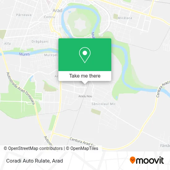 Coradi Auto Rulate map