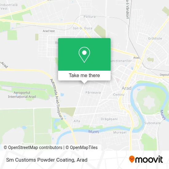 Sm Customs  Powder Coating map