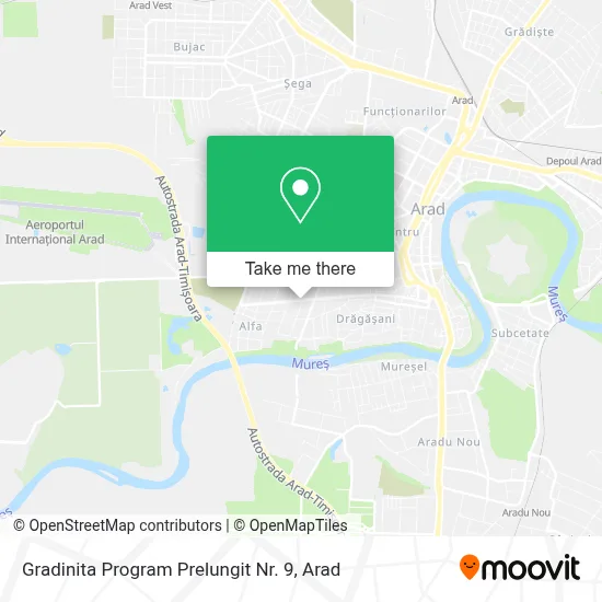 Gradinita Program Prelungit Nr. 9 map