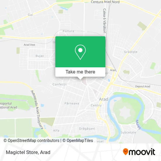 Magictel Store map