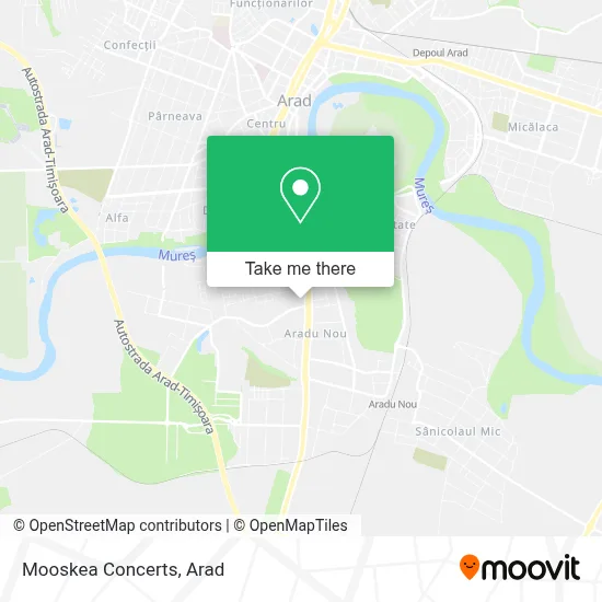 Mooskea Concerts map