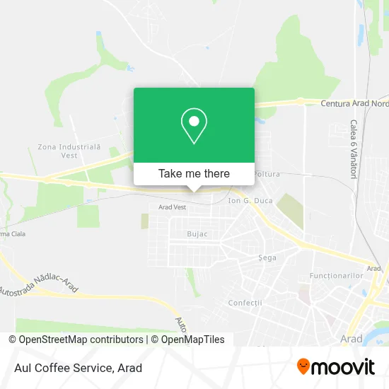 Aul Coffee Service map
