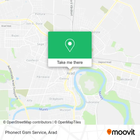 Phonect Gsm Service map