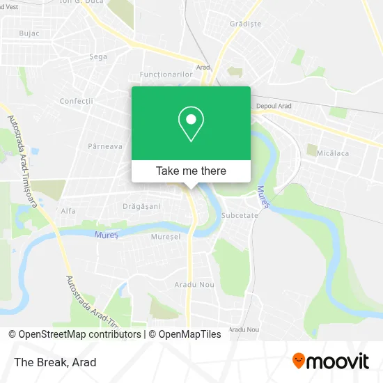 The Break map