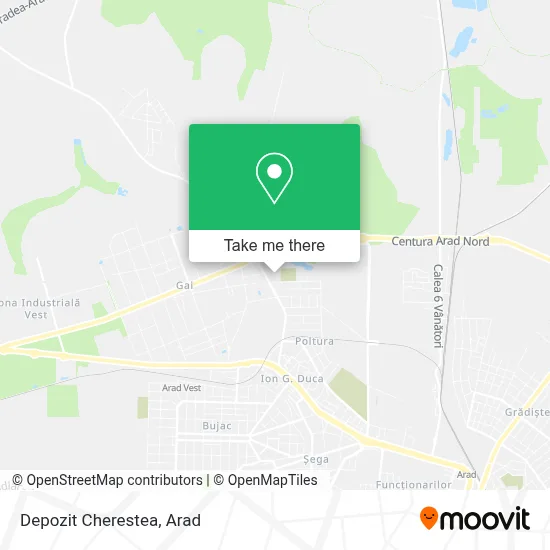 Depozit Cherestea map