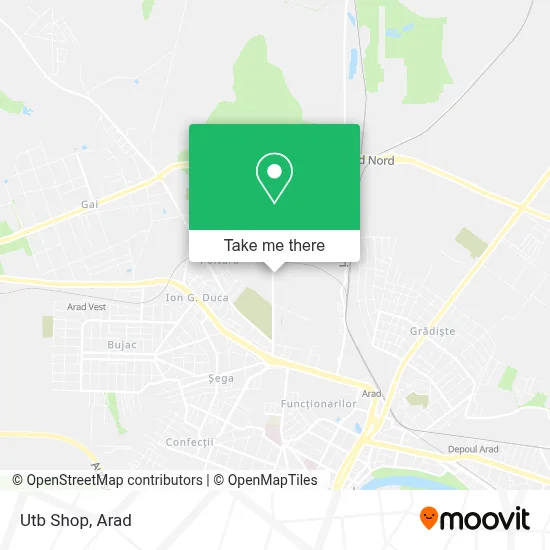 Utb Shop map