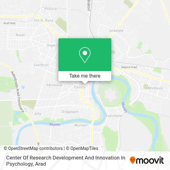 Center Of Research Development And Innovation In Psychology map