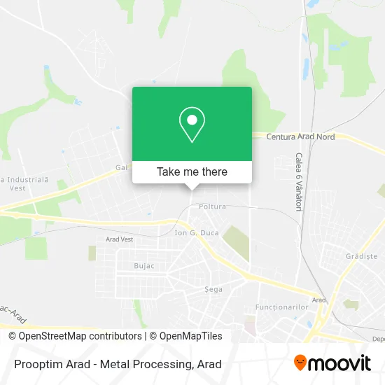 Prooptim Arad - Metal Processing map