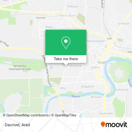 Dacrivet map