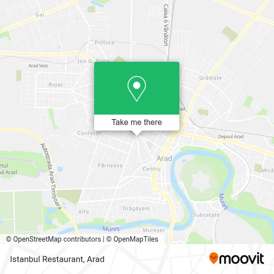 Istanbul Restaurant map
