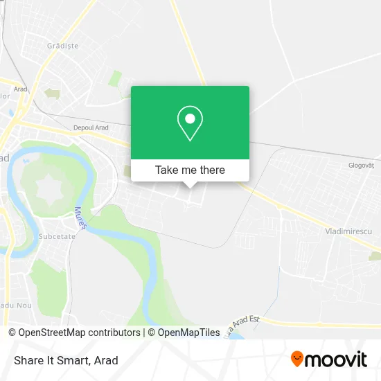 Share It Smart map