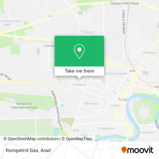 Rompetrol Gas map