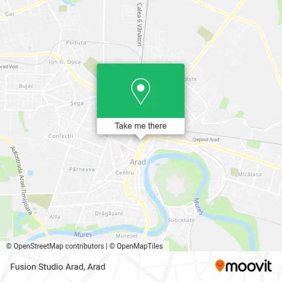 Fusion Studio Arad map