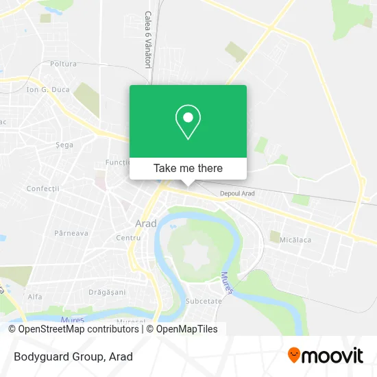 Bodyguard Group map