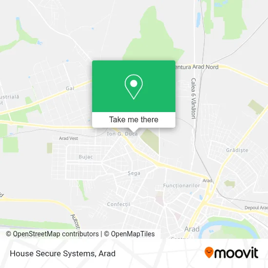 House Secure Systems map