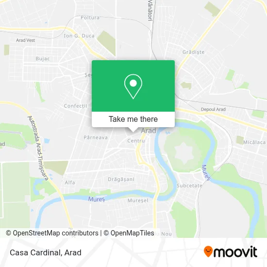 Casa Cardinal map