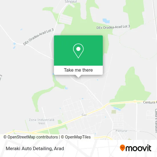 Meraki Auto Detailing map