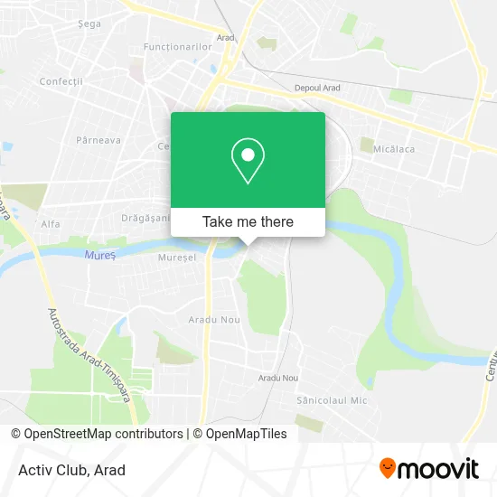 Activ Club map
