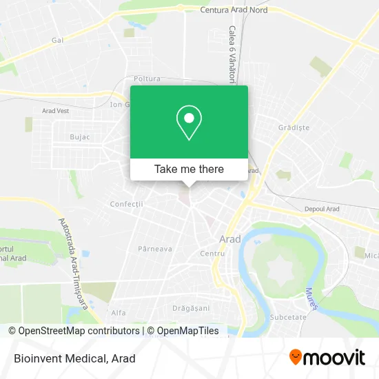 Bioinvent Medical map
