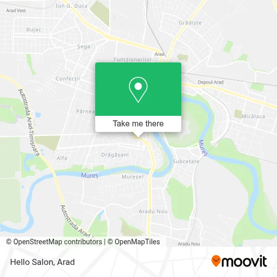 Hello Salon map