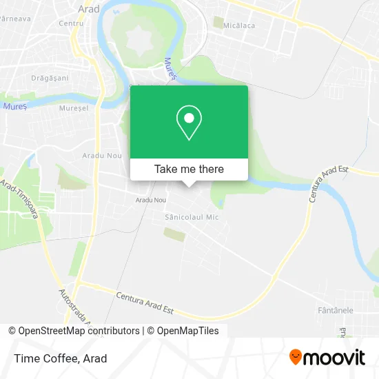 Time Coffee map