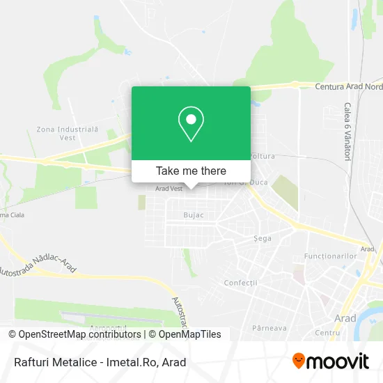 Rafturi Metalice - Imetal.Ro map