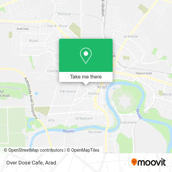 Over Dose Cafe map