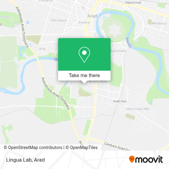 Lingua Lab map