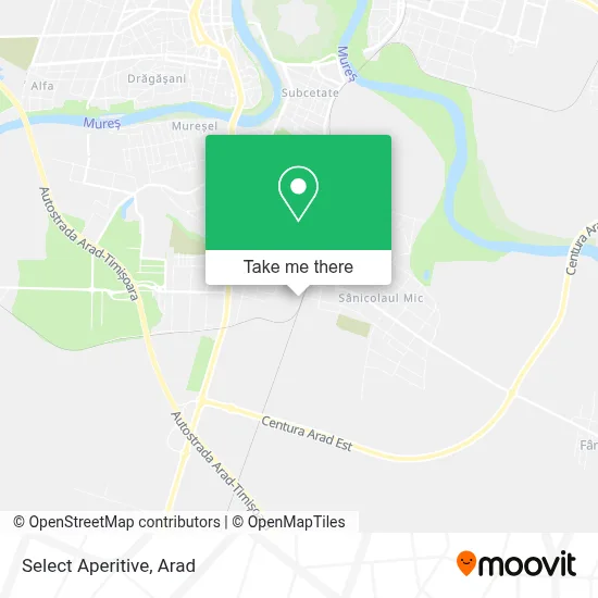 Select Aperitive map