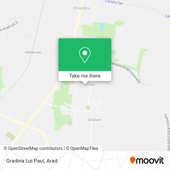 Gradina Lui Paul map