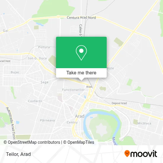 Teilor map