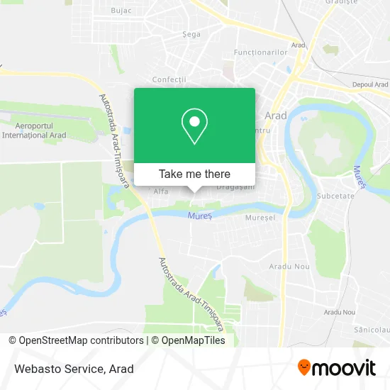Webasto Service map