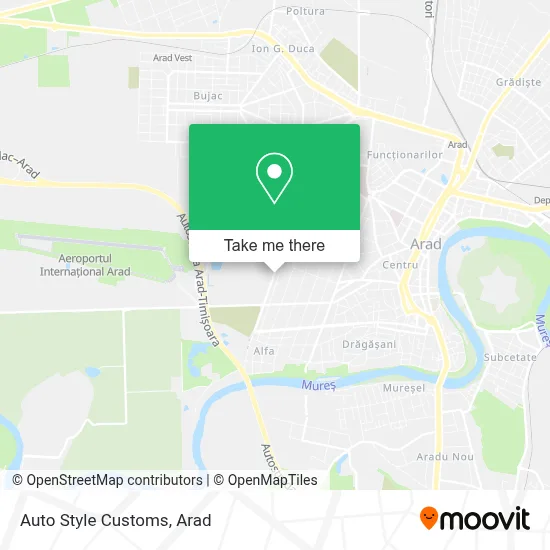 Auto Style Customs map