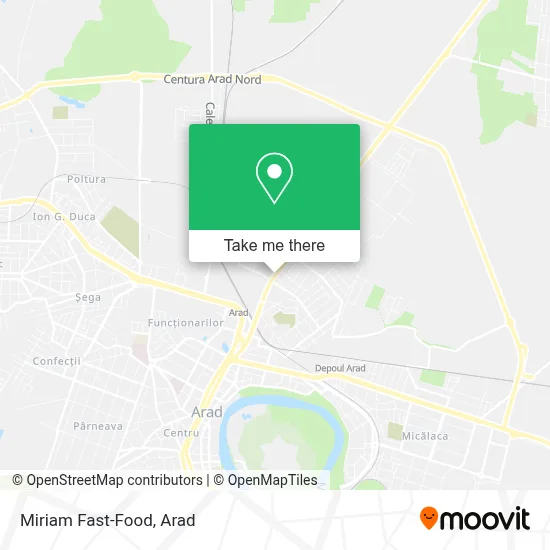 Miriam Fast-Food map