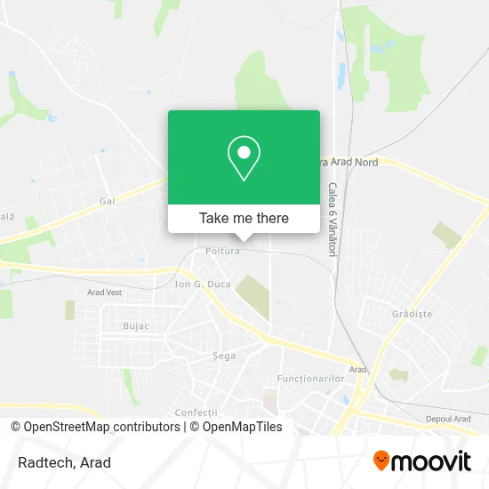 Radtech map