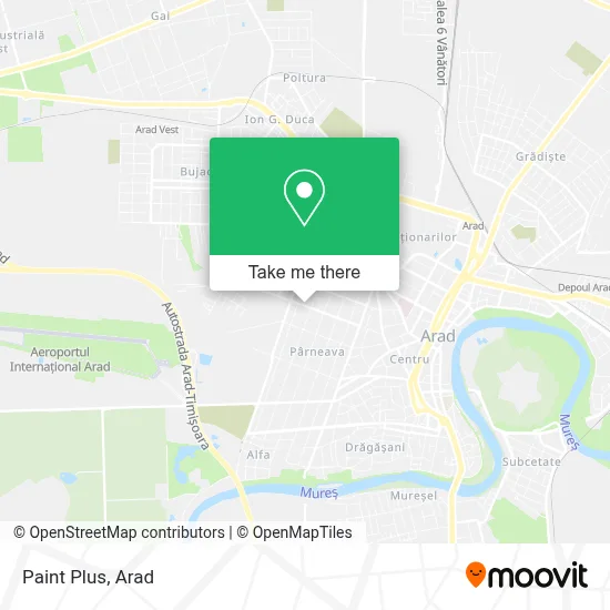 Paint Plus map