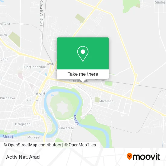Activ Net map