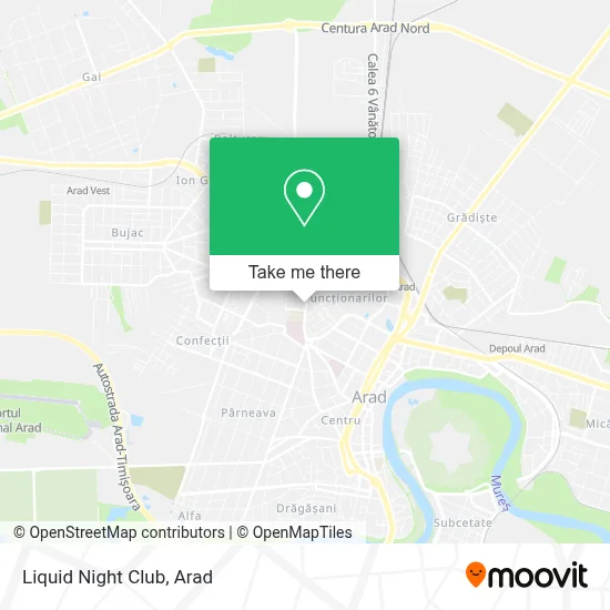 Liquid Night Club map