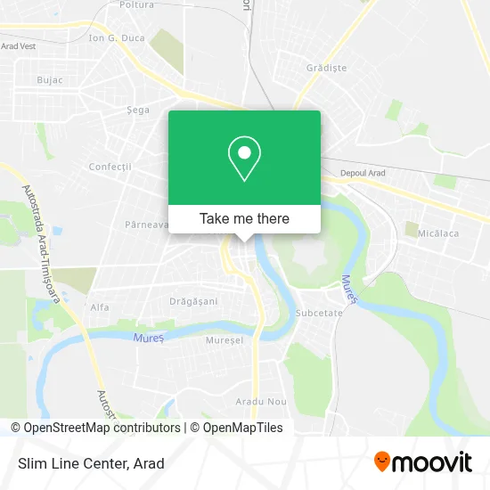 Slim Line Center map