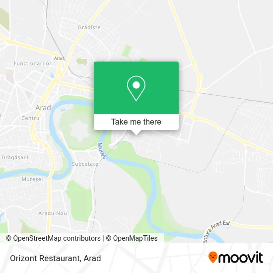 Orizont Restaurant map