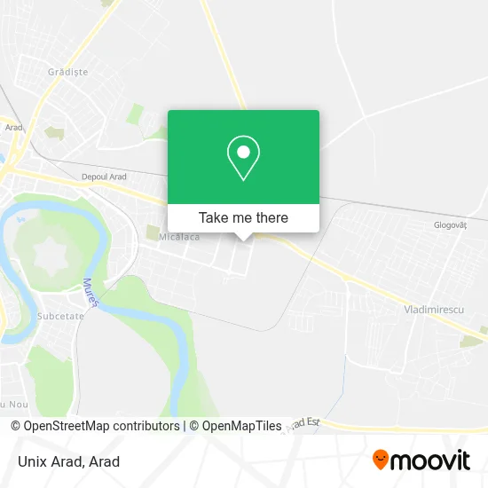 Unix Arad map