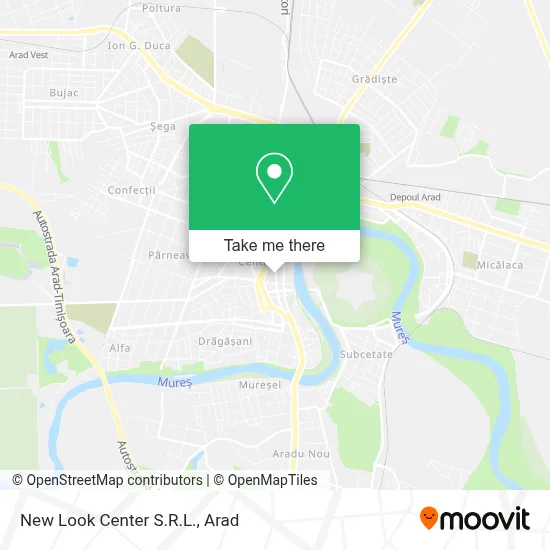 New Look Center S.R.L. map