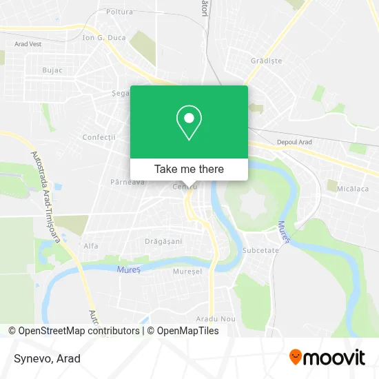 Synevo map