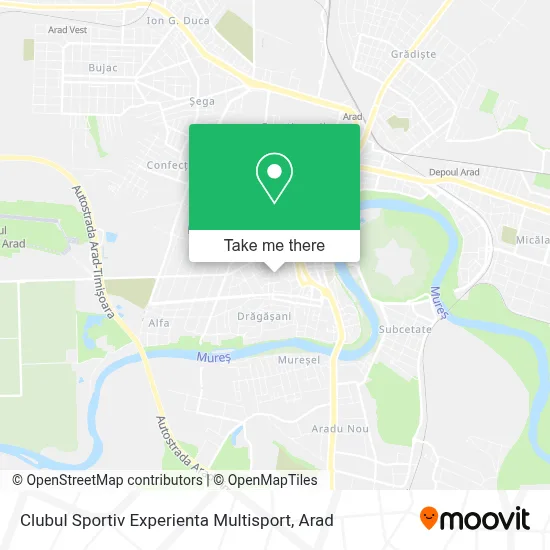 Clubul Sportiv Experienta Multisport map