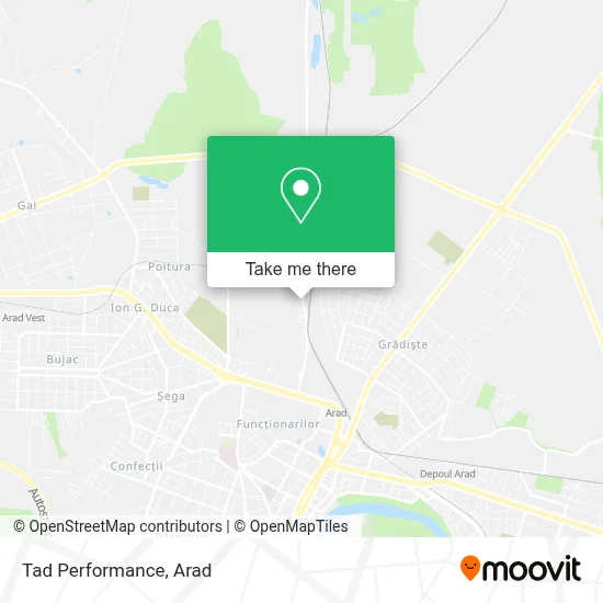 Tad Performance map