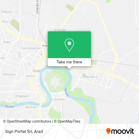 Sign Portal Srl map